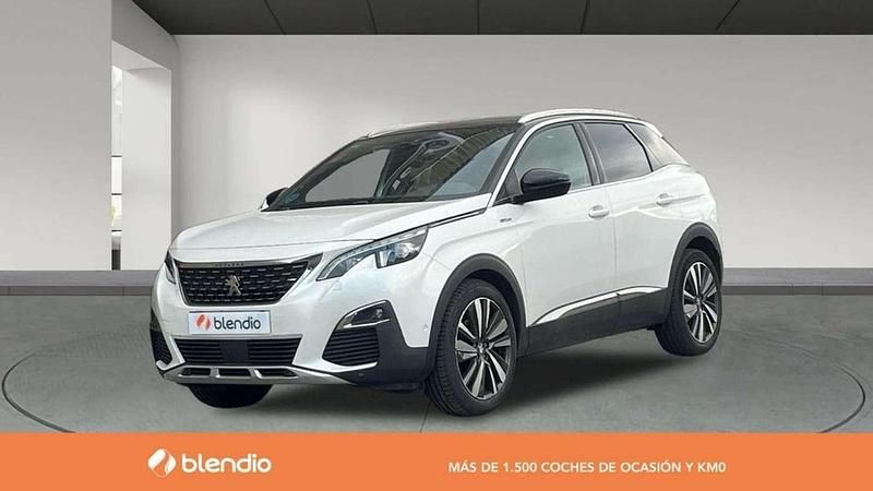 Blanco Usado 2017 Peugeot 3008 GT-line Monovolumen | 10.578 € (Buen precio) - Imagen 1/4