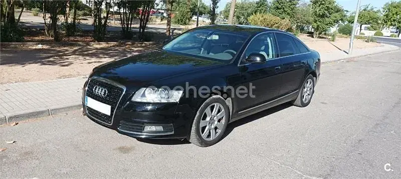 Usado Audi A6 240 CV (176 kW) 2009 Negro Berlina