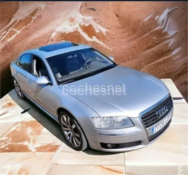 Usado Audi A8 450 CV (330 kW) 2005 Gris / plata Berlina