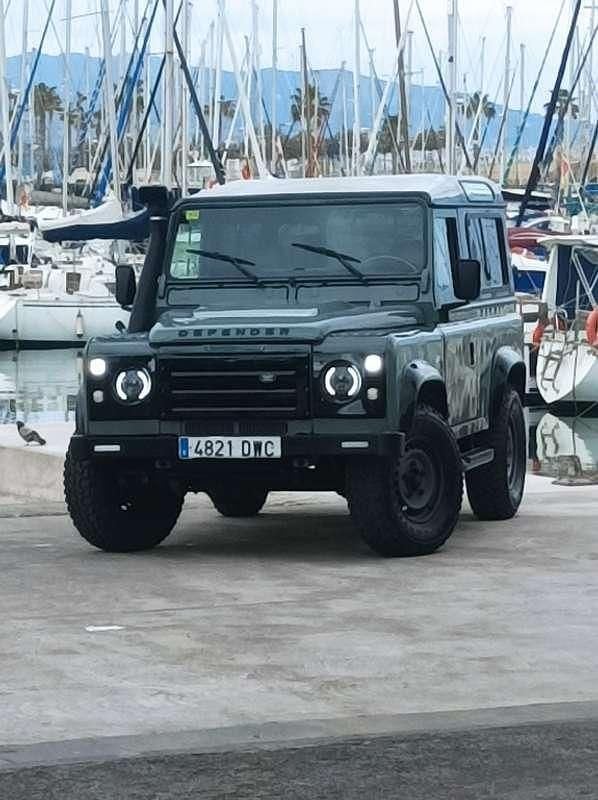 Verde Usado 2006 Land Rover Defender SUV | 35.500 € (Un poco caro) - Imagen 1/4