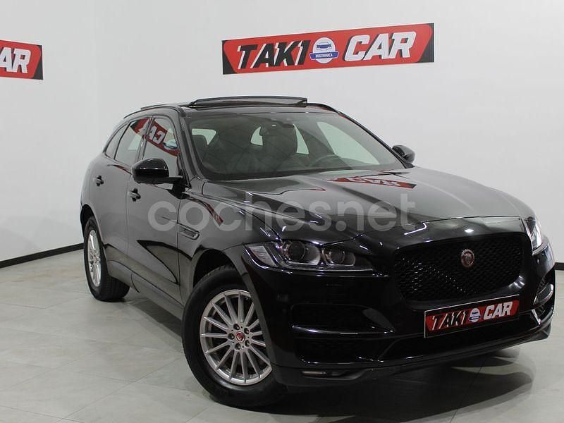 Negro Usado 2017 Jaguar F-Pace Prestige SUV | 21.000 € (Un poco caro) - Imagen 1/4