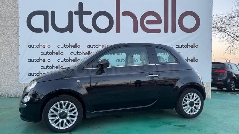 Usado Fiat 500 Lounge 69 CV (50 kW) 2015 Negro Berlina