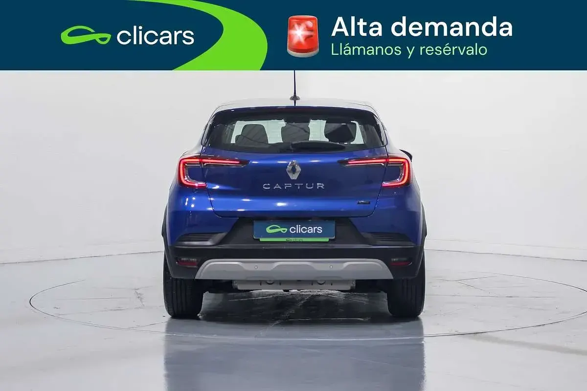 Usado Renault Captur Evolution 160 CV (117 kW) 2022 Azul SUV