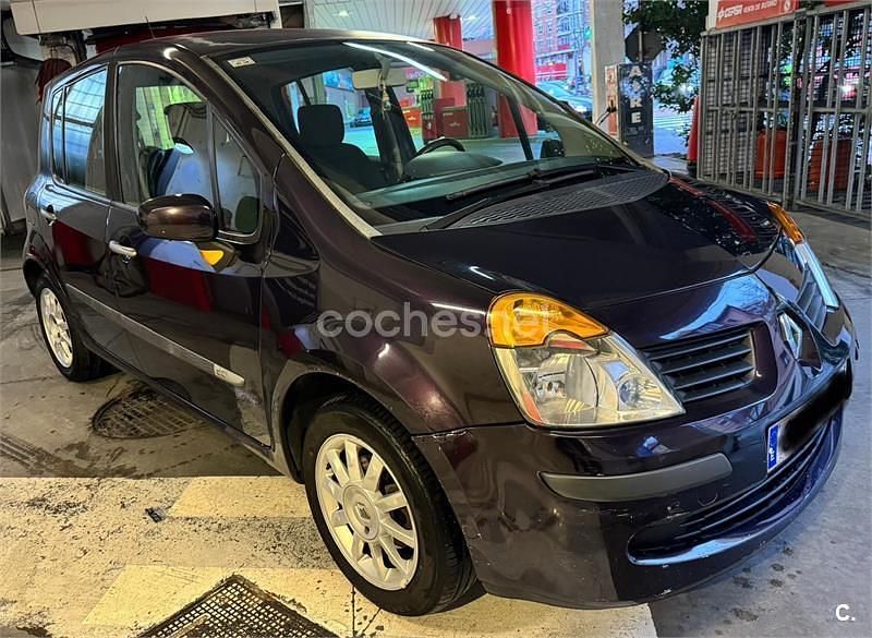 Violeta / lila Usado 2005 Renault Modus Expression Monovolumen | 1500 € (Super precio) - Imagen 1/4