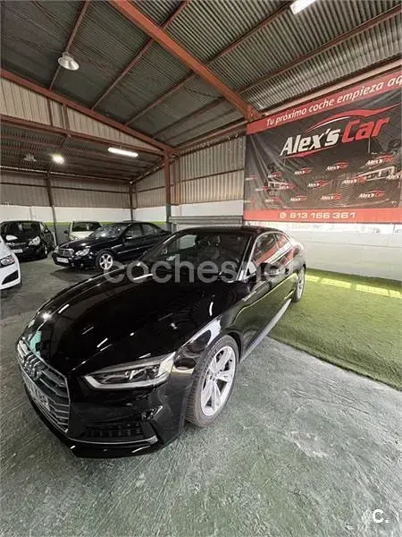 Używany Audi A5 S-Line 252 KM (185 kW) 2018 Czarny Coupe
