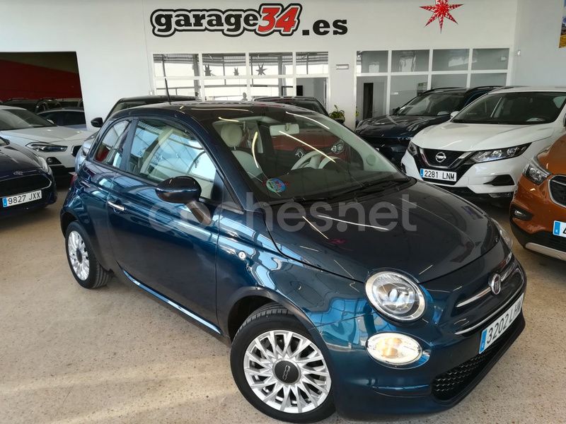 Azul Usado 2020 Fiat 500 Lounge Berlina | 10.900 € (Precio justo) - Imagen 1/4