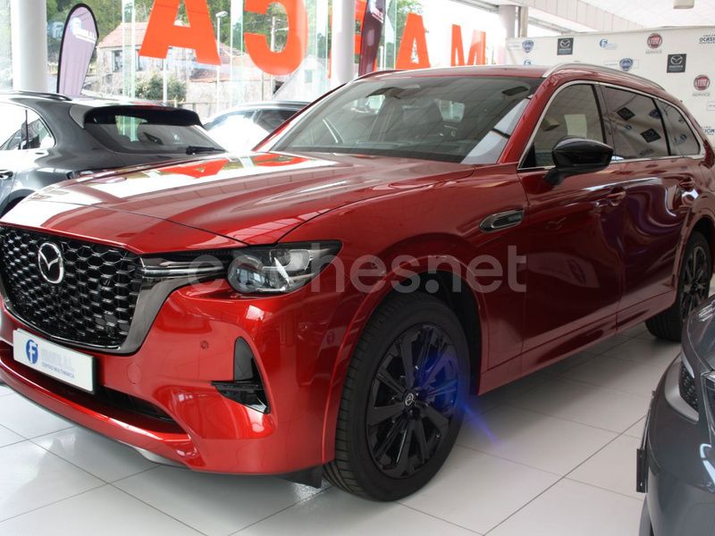 Granate Nuevo 2024 Mazda CX-80 Homura-Line SUV | 58.900 € (Precio justo) - Imagen 1/4