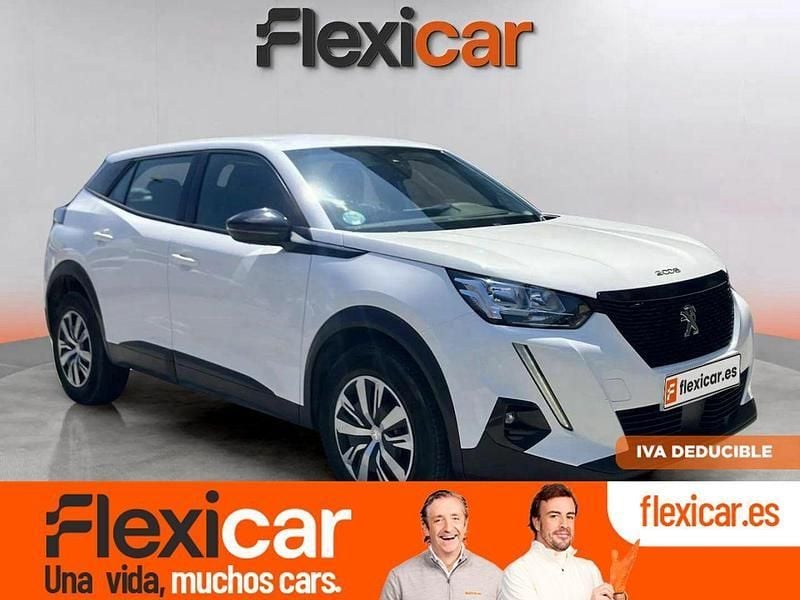 Blanco Usado 2021 Peugeot 2008 Active SUV | 14.290 € (Precio justo) - Imagen 1/4