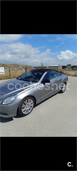 Usado Mercedes E350 Avantgarde 231 CV (169 kW) 2012 Gris / plata Descapotable