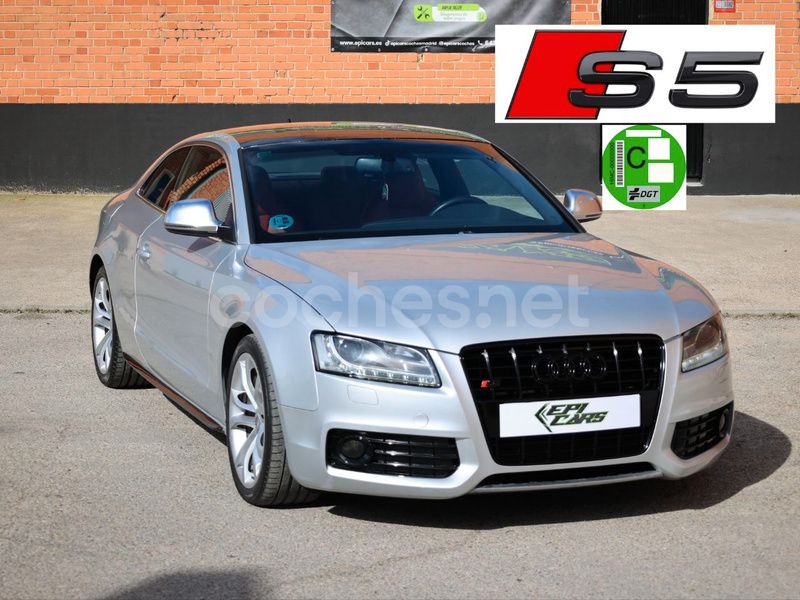 Gris / plata Usado 2008 Audi S5 Coupe | 16.990 € (Precio justo) - Imagen 1/4