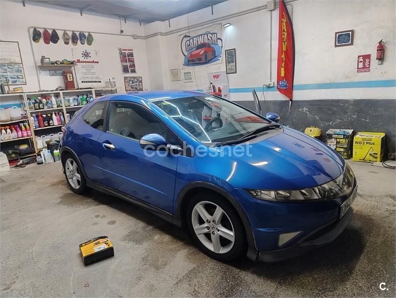 Usado Honda Civic Type S 140 CV (102 kW) 2008 Azul Berlina