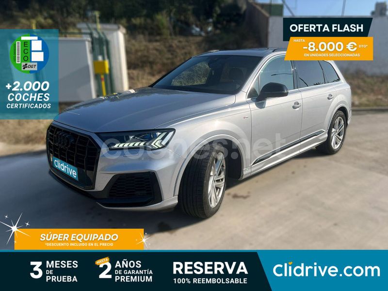 Gris / plata Usado 2020 Audi Q7 S-Line SUV | 42.890 € (Super precio) - Imagen 1/3