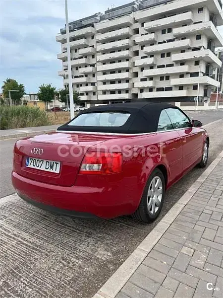 Usado Audi A4 Cabriolet 163 CV (119 kW) 2005 Rojo Descapotable