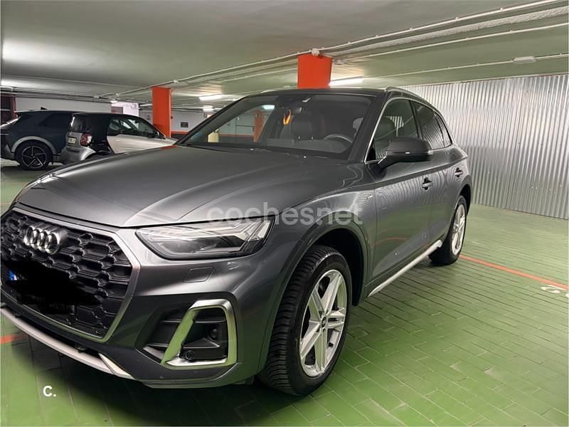 Usado Audi Q5 S-Line 204 CV (150 kW) 2021 Gris / plata SUV