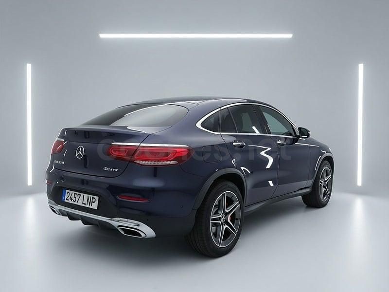 Usado Mercedes GLC220 194 CV (142 kW) 2021 Azul Coupe