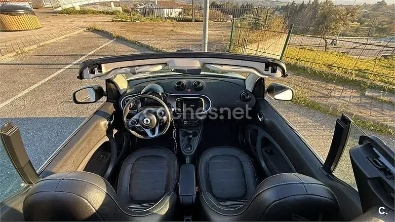 Usado Smart ForTwo Cabrio Prime 90 CV (66 kW) 2018 Blanco Descapotable