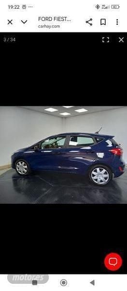 Usado Ford Fiesta Titanium 74 CV (54 kW) 2021 Azul Utilitario