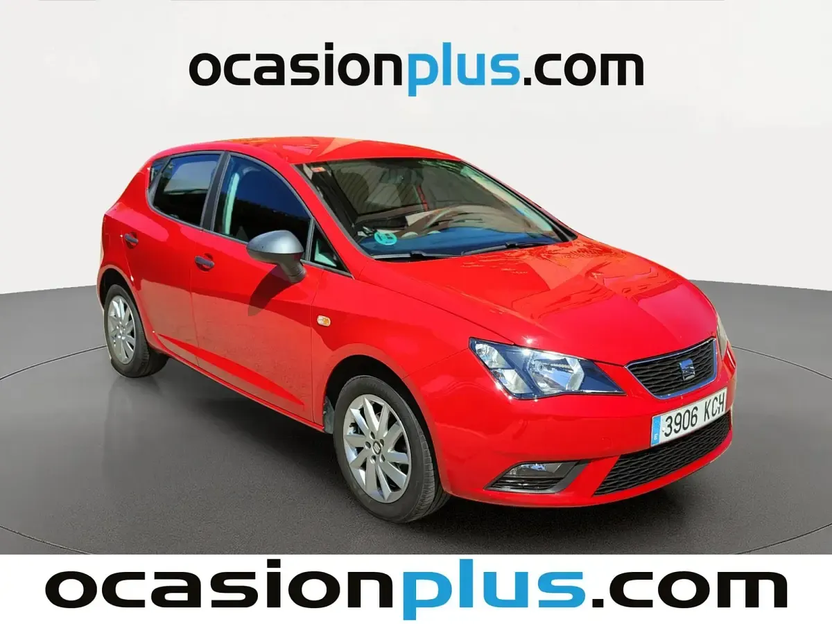 Usado Seat Ibiza Reference 90 CV (66 kW) 2017 Rojo Utilitario