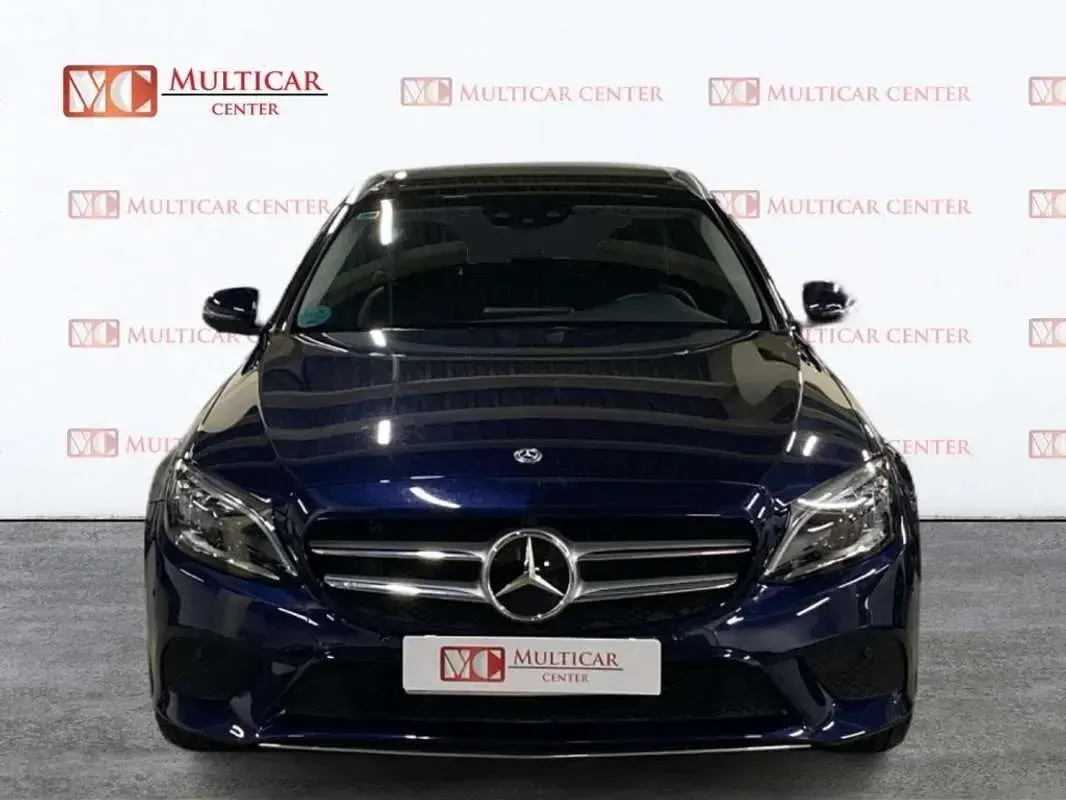 Usado Mercedes C200 160 CV (117 kW) 2020 Azul Familiar