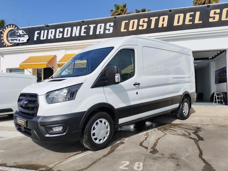 Usado Ford Transit Trend 130 HP (95 kW) 2023 Branco Van
