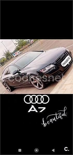Usado Audi A7 Sportback 204 CV (150 kW) 2012 Negro Utilitario