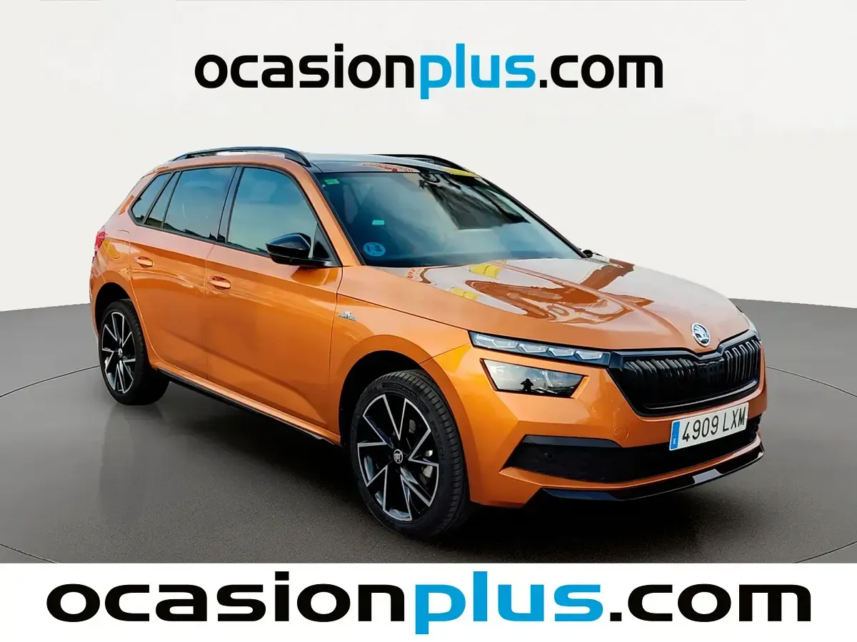 Käytetty Skoda Kamiq Monte Carlo 110 HP (80 kW) 2022 Oranssi Katumaasturi