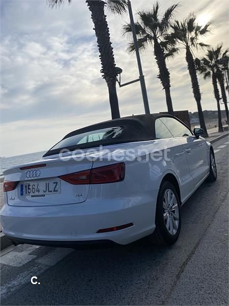 Usado Audi A3 Cabriolet Ambition 110 CV (80 kW) 2016 Blanco Descapotable