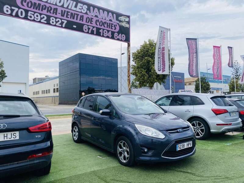 Negro Usado 2013 Ford C-MAX Trend Monovolumen | 6499 € (Precio justo) - Imagen 1/4