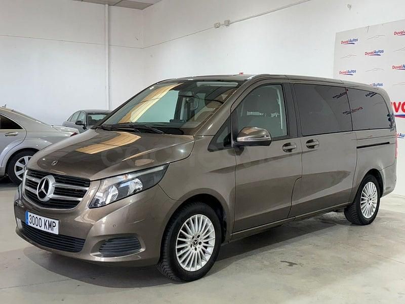 Usado Mercedes V220 Avantgarde 163 CV (119 kW) 2018 Marrón Monovolumen