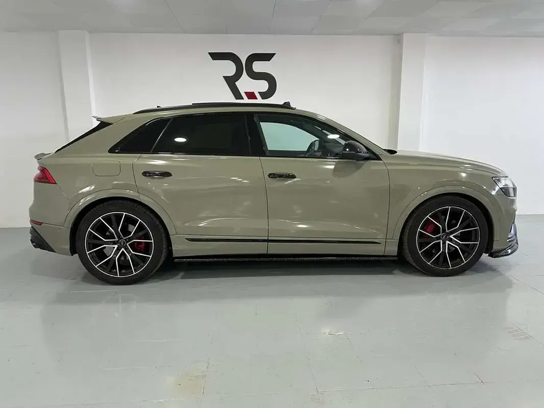 Usado Audi Q8 S-Line 286 CV (210 kW) 2020 Negro SUV