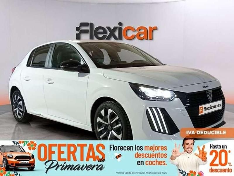 Usado Peugeot 208 Style 101 CV (74 kW) 2024 Blanco Utilitario