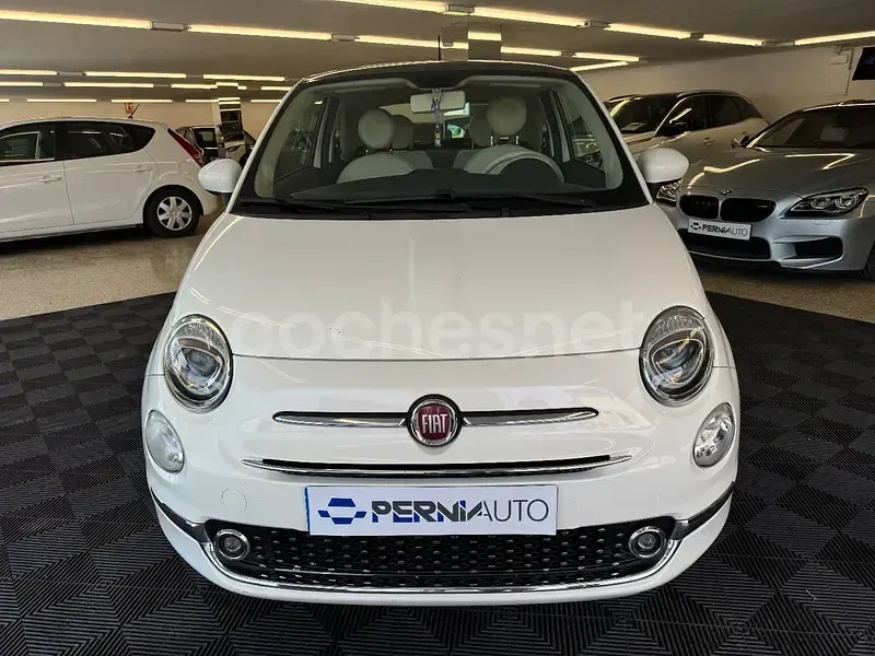 Usado Fiat 500 Lounge 69 CV (50 kW) 2017 Blanco Berlina