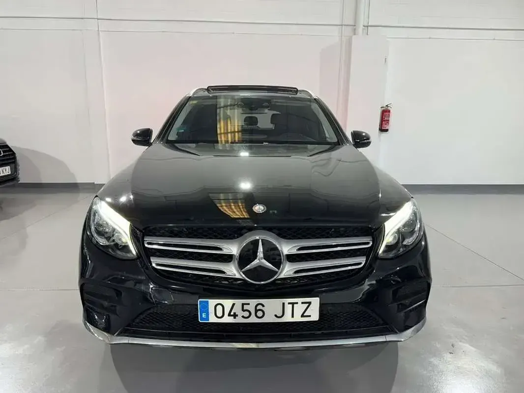 Usado Mercedes GLC350 320 CV (235 kW) 2016 Negro SUV