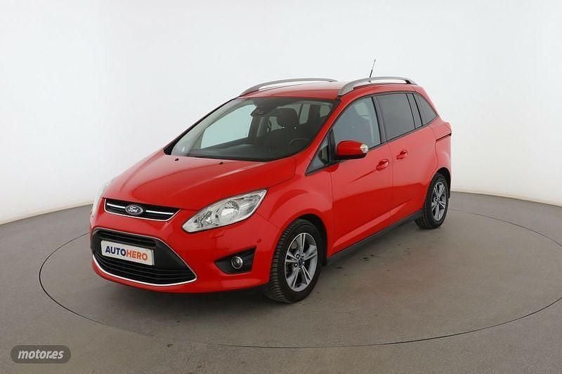 Rojo Usado 2014 Ford Grand C-Max Trend Monovolumen | 9399 € (Un poco caro) - Imagen 1/3
