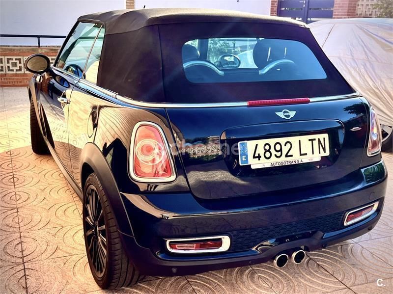 Usado Mini Cooper S Cabriolet 184 CV (135 kW) 2012 Negro Descapotable
