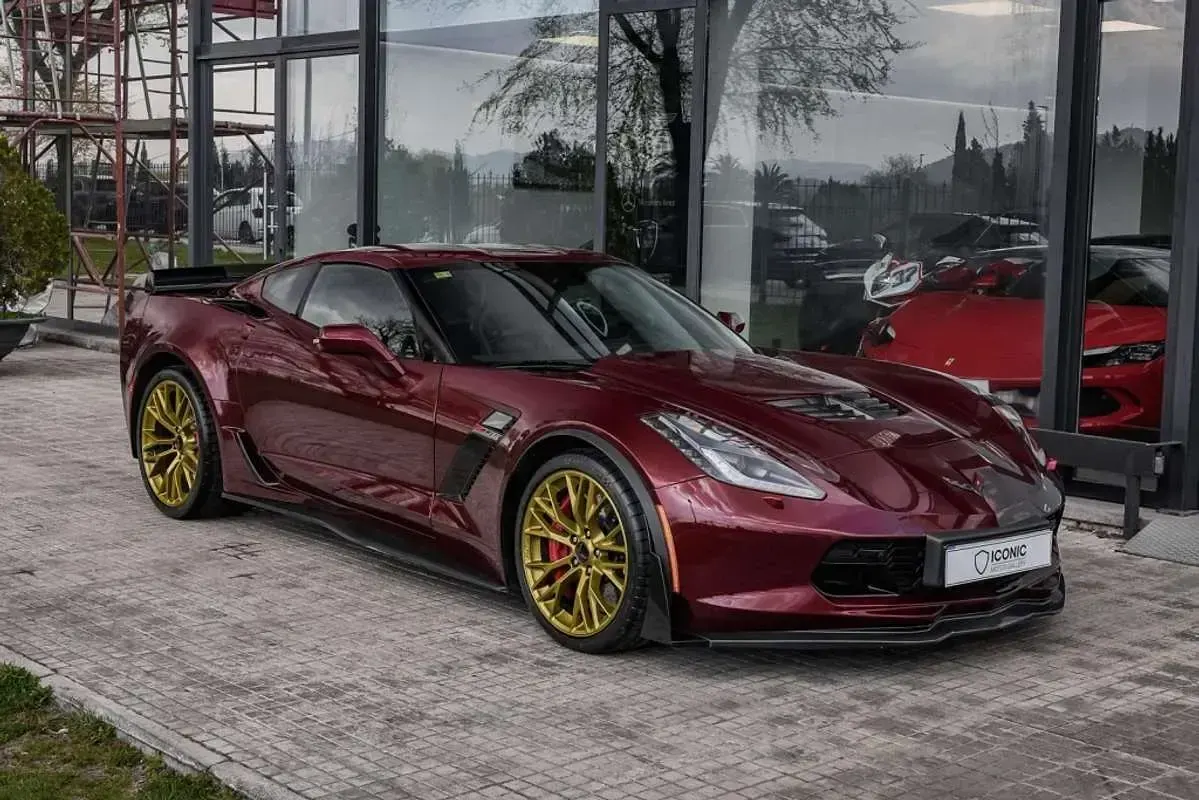 Usado Chevrolet Corvette Stingray 466 CV (342 kW) 2015 Burdeos Descapotable
