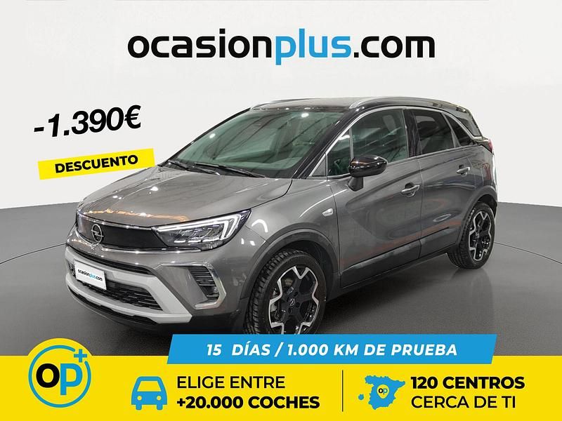 Usado Opel Crossland X Ultimate 110 CV (80 kW) 2024 Gris SUV