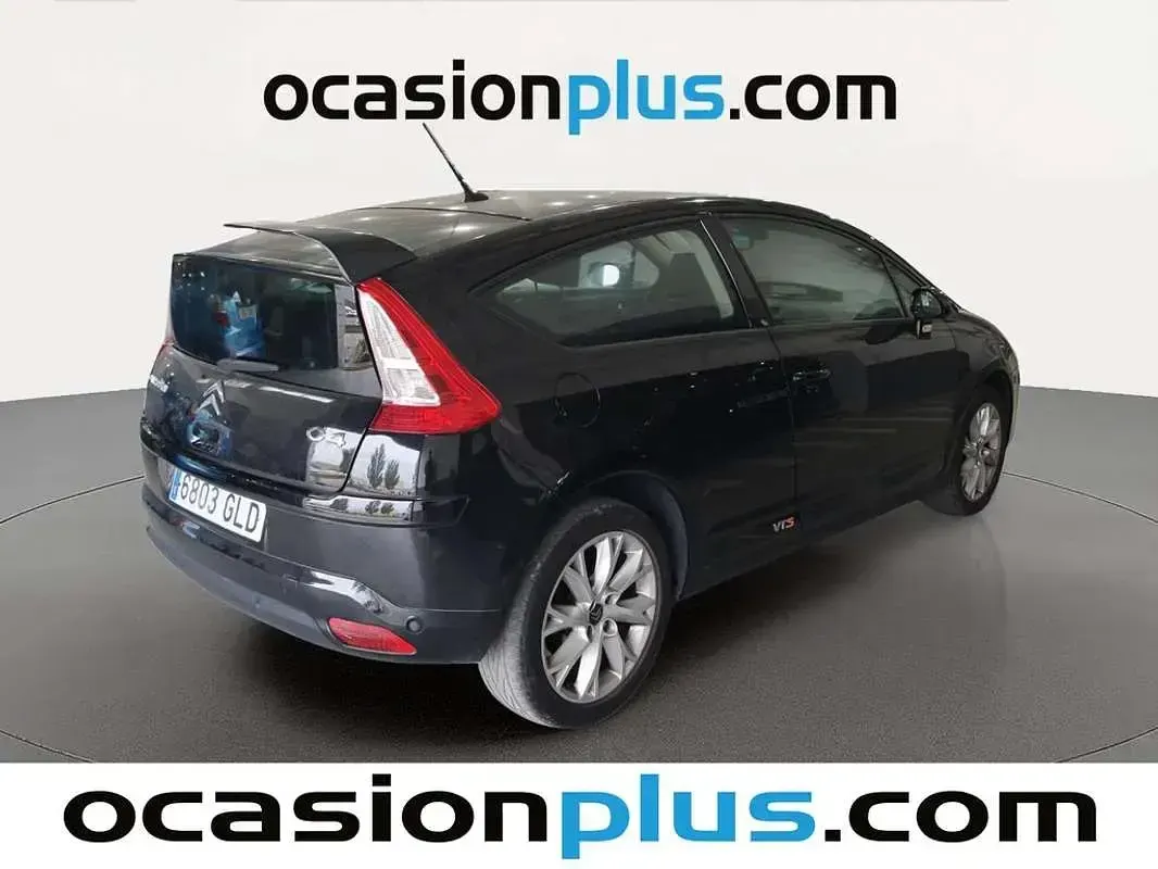 Usado Citroën C4 150 CV (110 kW) 2009 Negro Coupe