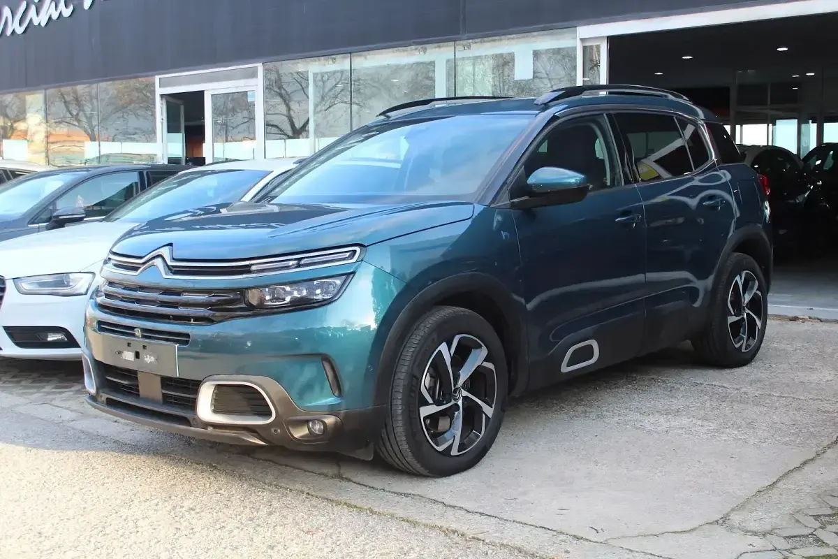 Usado Citroën C5 Aircross Shine 226 CV (166 kW) 2021 Azul SUV