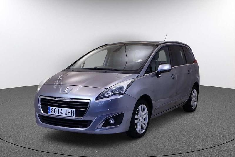 Gris / plata Usado 2015 Peugeot 5008 Allure Monovolumen | 9210 € (Precio justo) - Imagen 1/4