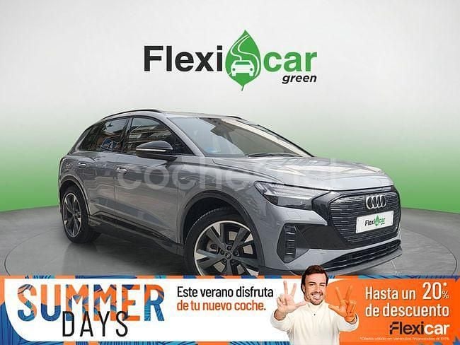 Gris Usado 2021 Audi Q4 e-tron Premium SUV | 32.890 € (Precio justo) - Imagen 1/4