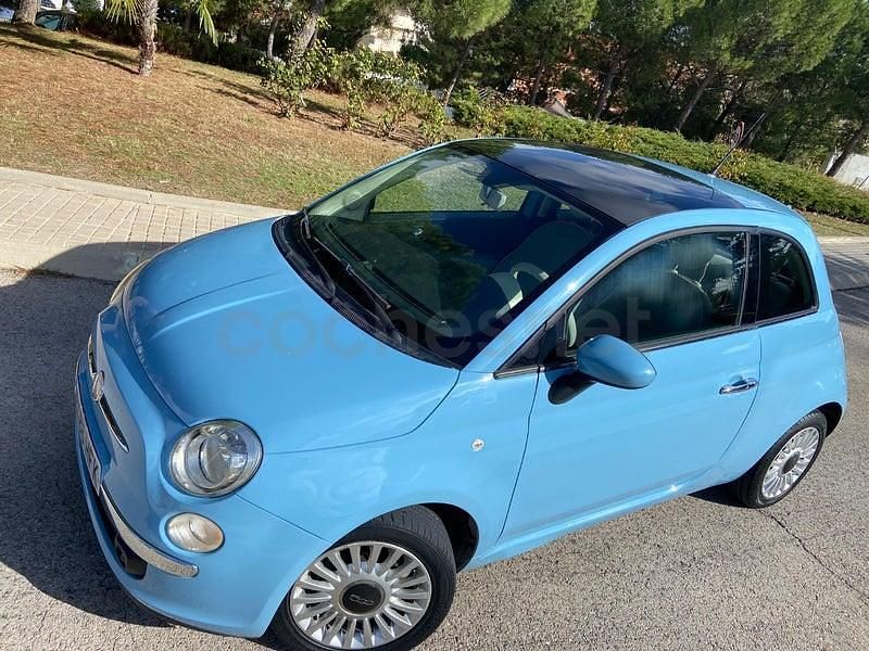 Usado Fiat 500 Sport 69 CV (50 kW) 2011 Azul Berlina