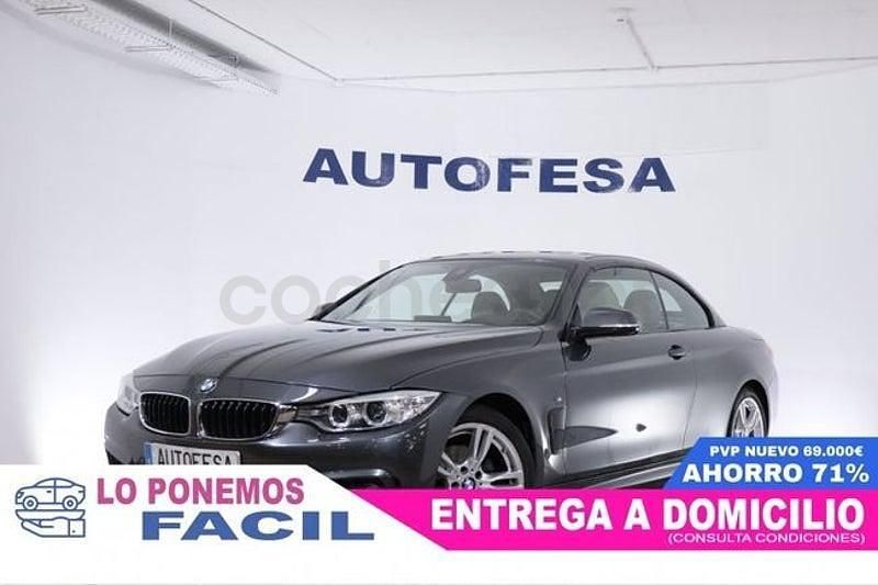 Usado BMW 420 190 CV (139 kW) 2017 Gris / plata Descapotable