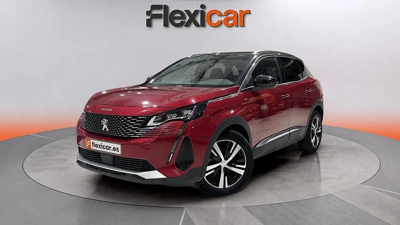 Usado Peugeot 3008 GT 131 CV (96 kW) 2021 Rojo SUV