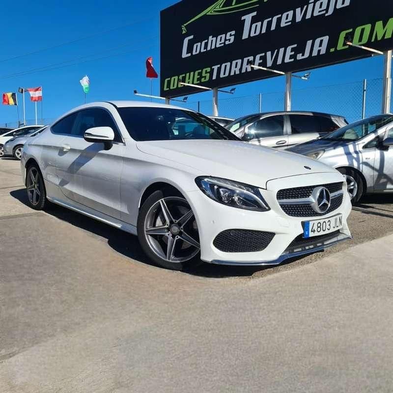 Blanco Usado 2016 Mercedes C250 Coupe | 25.900 € (Buen precio) - Imagen 1/4