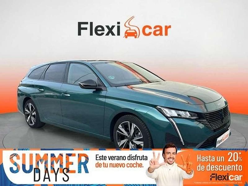 Verde Usado 2022 Peugeot 308 Allure Familiar | 20.490 € (Precio justo) - Imagen 1/4