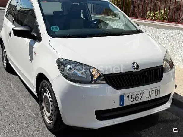 Usado Skoda Citigo Ambition 60 CV (44 kW) 2015 Blanco Utilitario