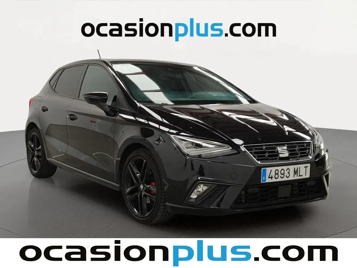 Usado Seat Ibiza FR 150 CV (110 kW) 2023 Negro Utilitario