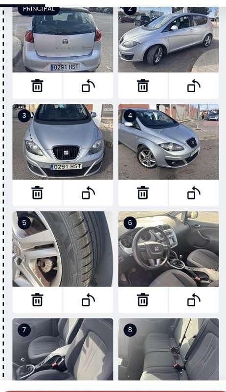 Gris Usado 2014 Seat Altea Style Monovolumen | 6500 € (Buen precio) - Imagen 1/1