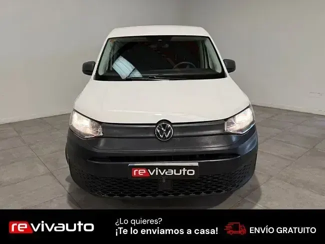 Usado VW Caddy 75 CV (55 kW) 2021 Blanco Monovolumen